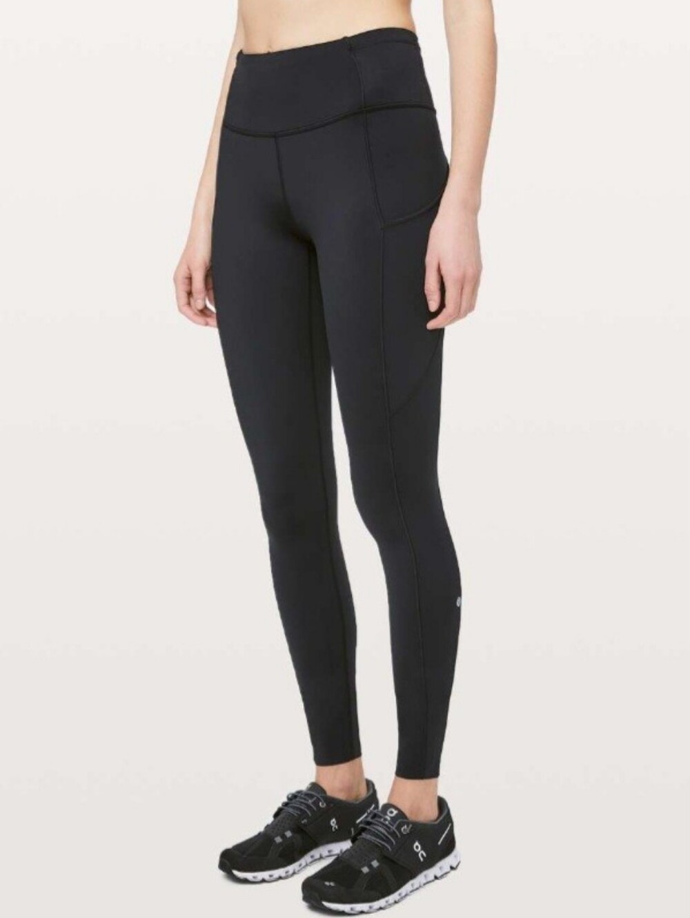 Lululemon Fast & Free Black Tight Tall 31" Leggings Size 4